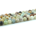 Fashion Mixed Amazonite Natural Gemstone Beads with Low Price for Sale , L-0067